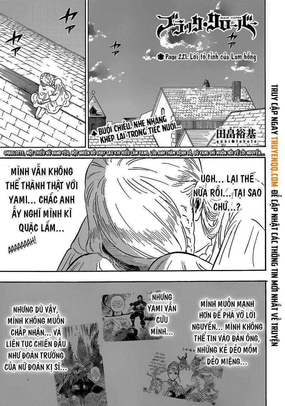 Black Clover - Pháp Sư Không Phép Thuật Chapter 221 trang 1