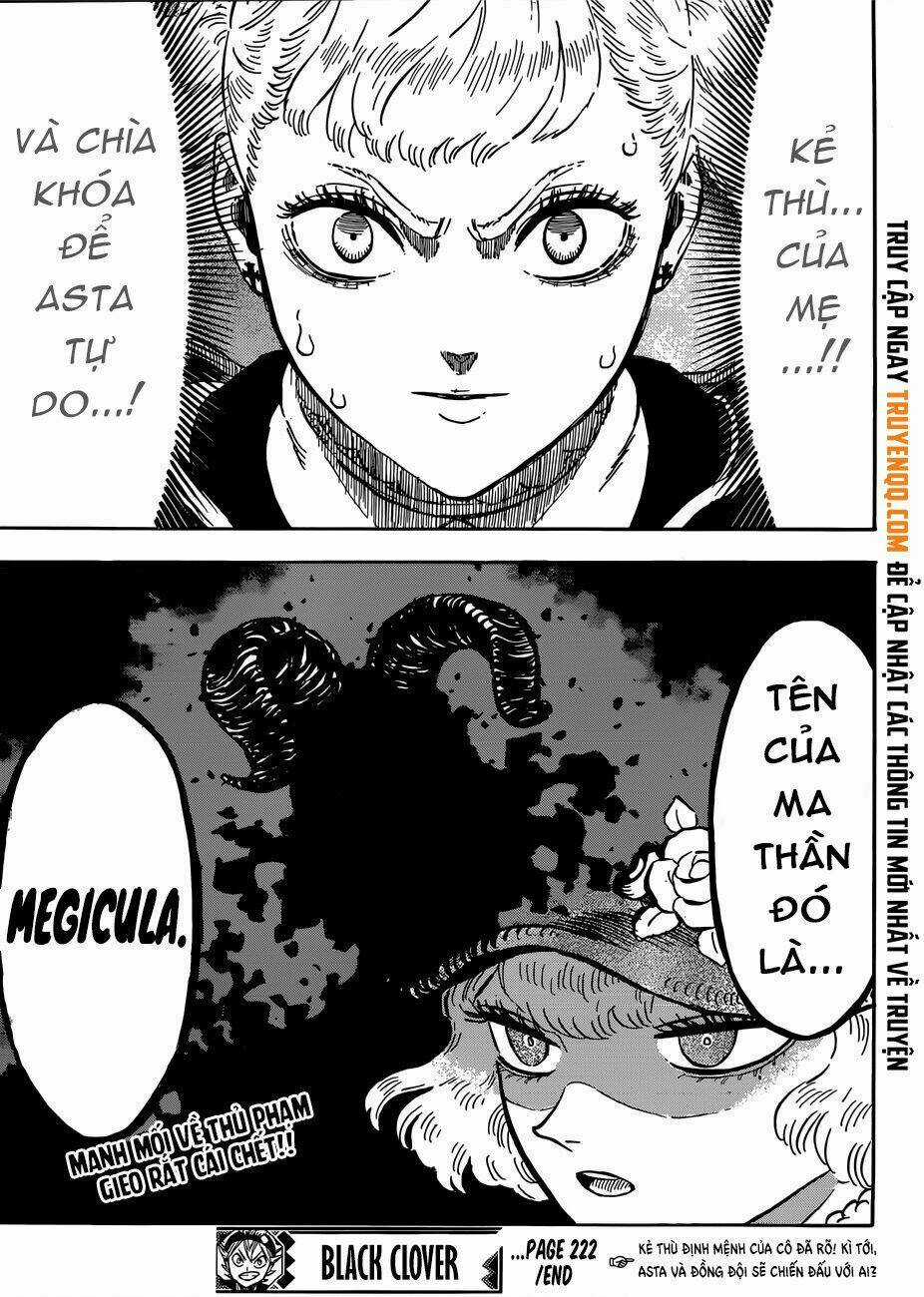 Black Clover - Pháp Sư Không Phép Thuật Chapter 222 trang 14