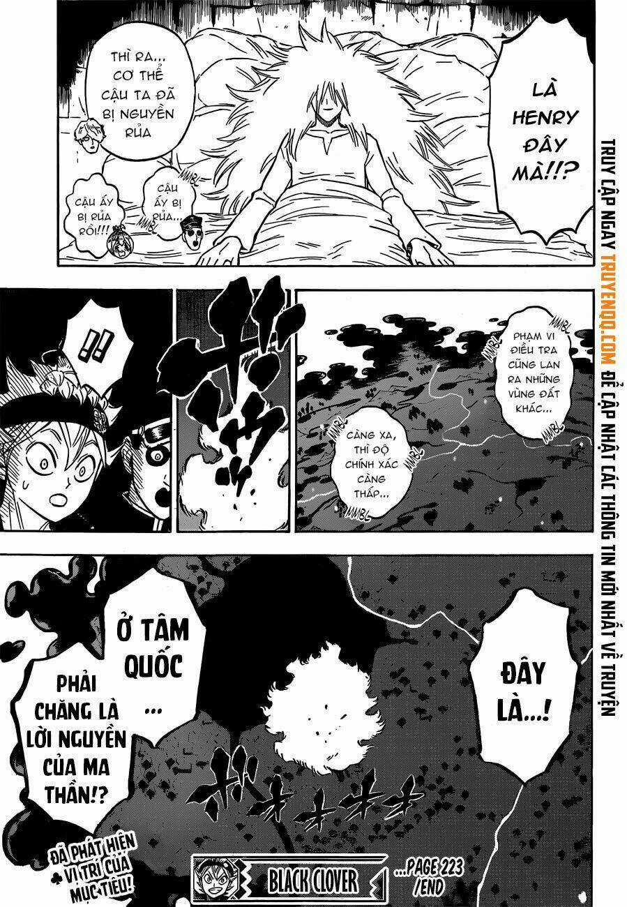 Black Clover - Pháp Sư Không Phép Thuật Chapter 223 trang 15