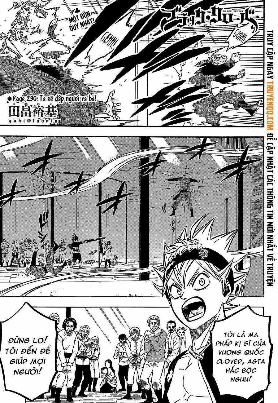 Black Clover - Pháp Sư Không Phép Thuật Chapter 230 trang 1