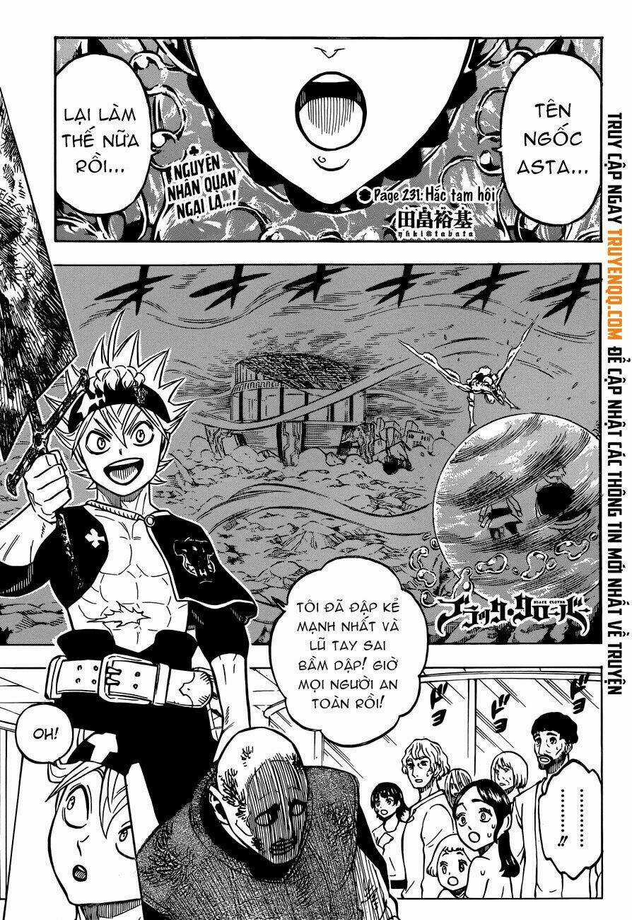 Black Clover - Pháp Sư Không Phép Thuật Chapter 231 trang 1