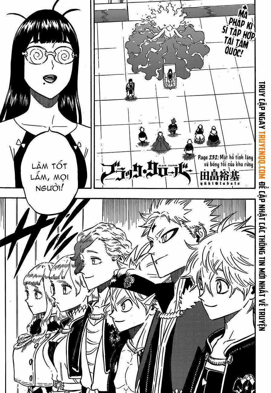 Black Clover - Pháp Sư Không Phép Thuật Chapter 232 trang 1