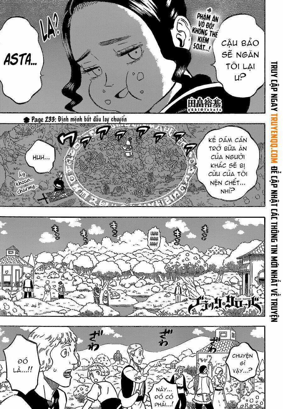 Black Clover - Pháp Sư Không Phép Thuật Chapter 233 trang 1
