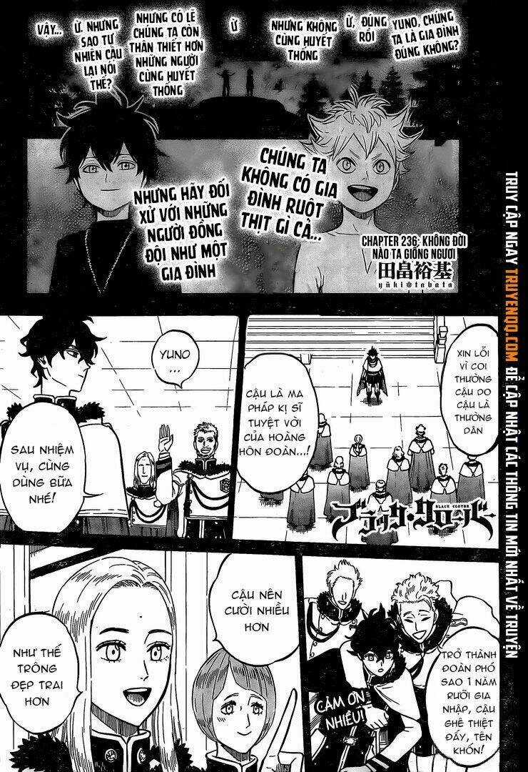 Black Clover - Pháp Sư Không Phép Thuật Chapter 236 trang 1