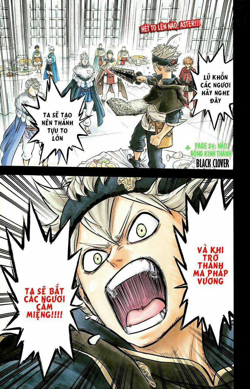 Black Clover - Pháp Sư Không Phép Thuật Chapter 24 trang 4