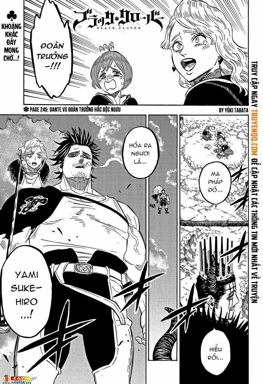 Black Clover - Pháp Sư Không Phép Thuật Chapter 245 trang 1