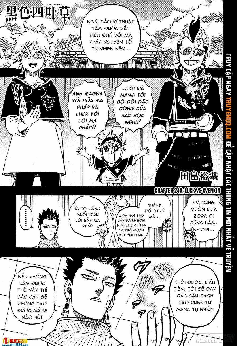Black Clover - Pháp Sư Không Phép Thuật Chapter 248 trang 1