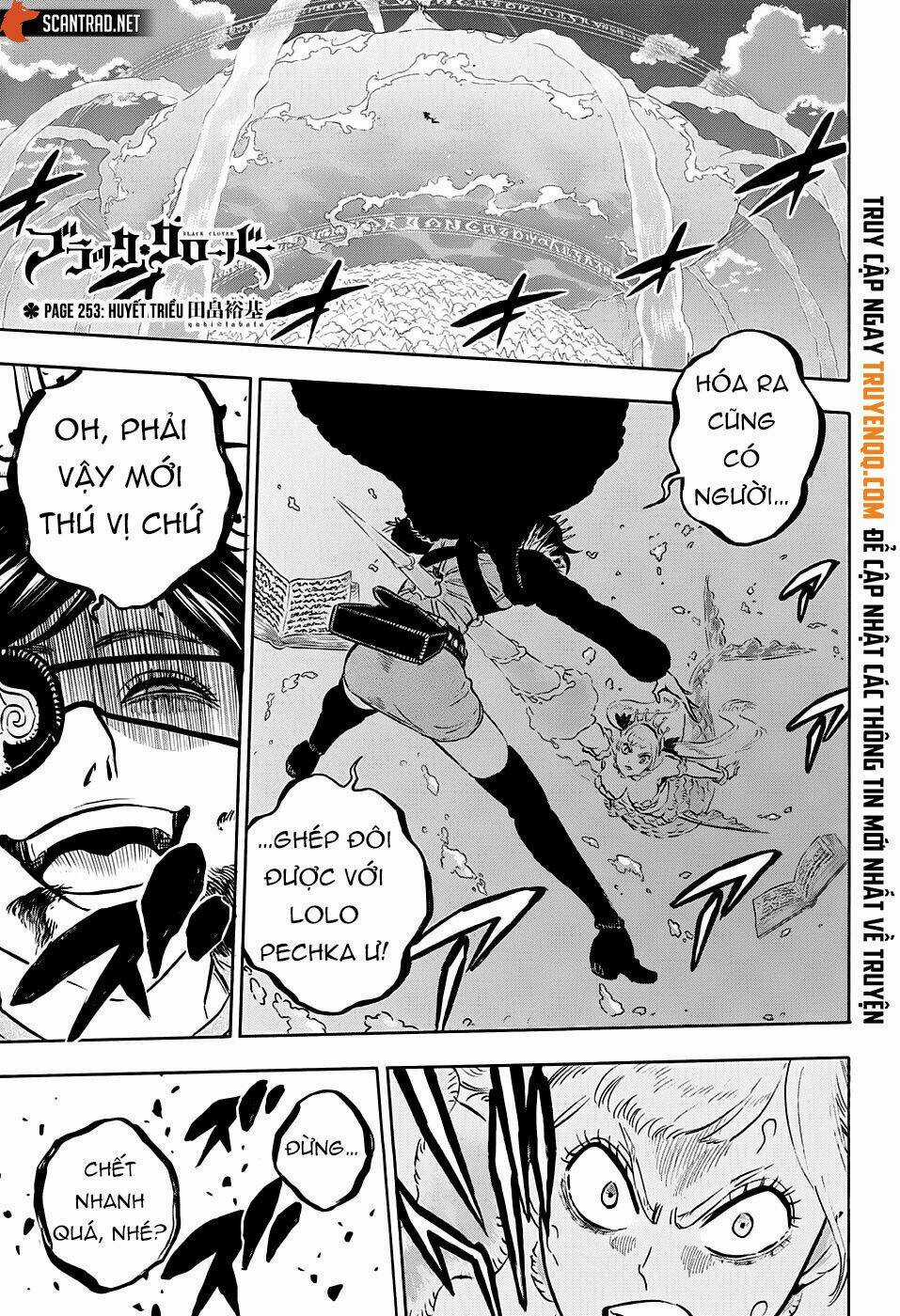 Black Clover - Pháp Sư Không Phép Thuật Chapter 253 trang 1