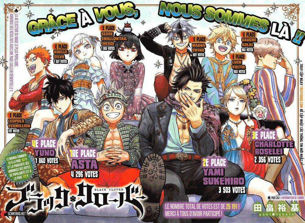 Black Clover - Pháp Sư Không Phép Thuật Chapter 263 trang 1