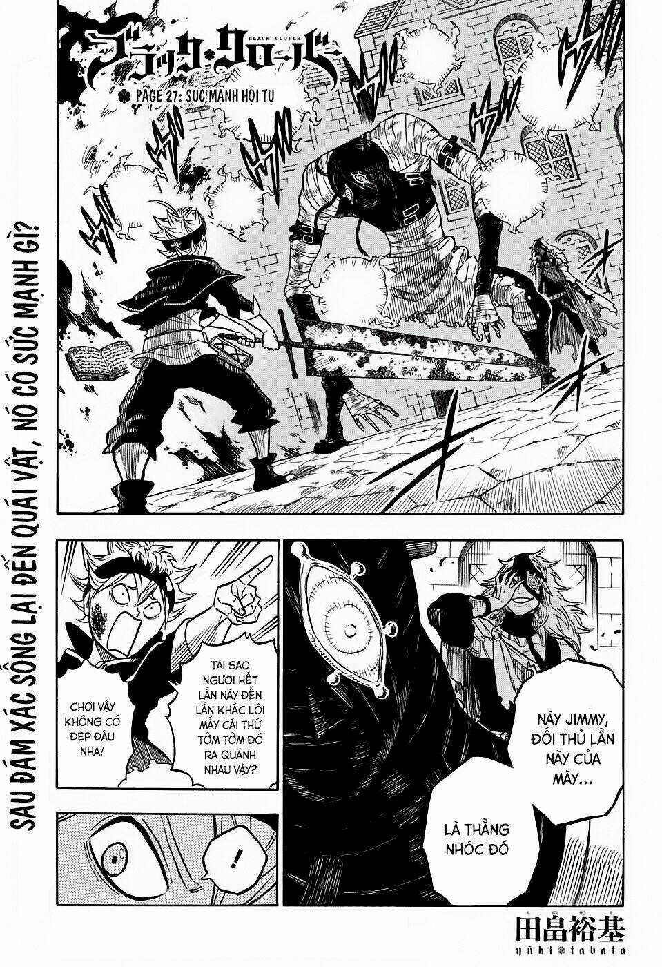 Black Clover - Pháp Sư Không Phép Thuật Chapter 27 trang 2