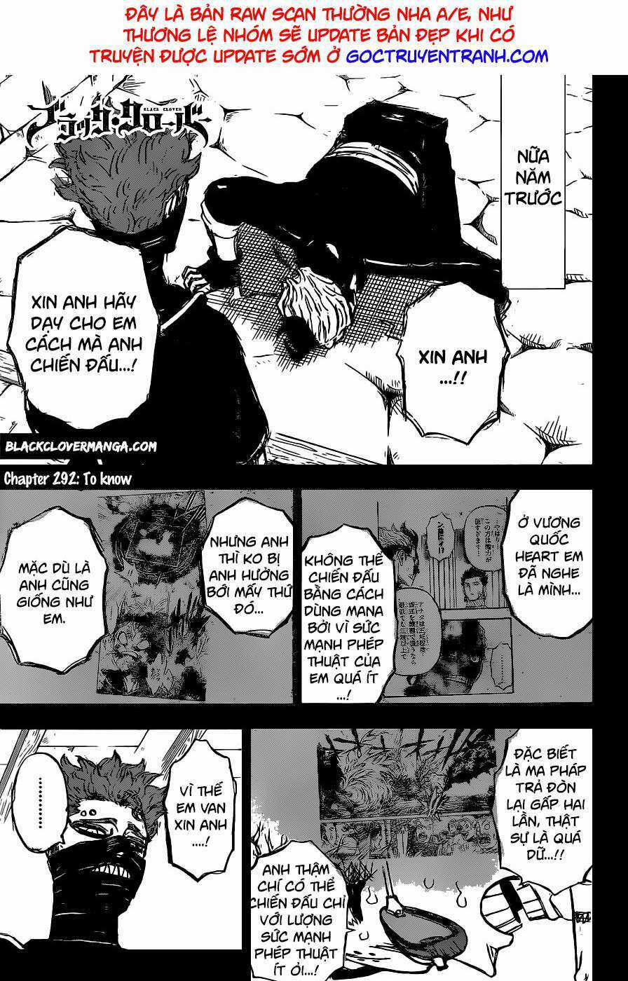 Black Clover - Pháp Sư Không Phép Thuật Chapter 292 trang 1