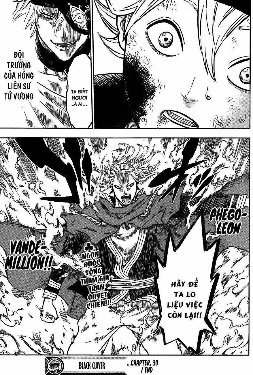 Black Clover - Pháp Sư Không Phép Thuật Chapter 30 trang 19