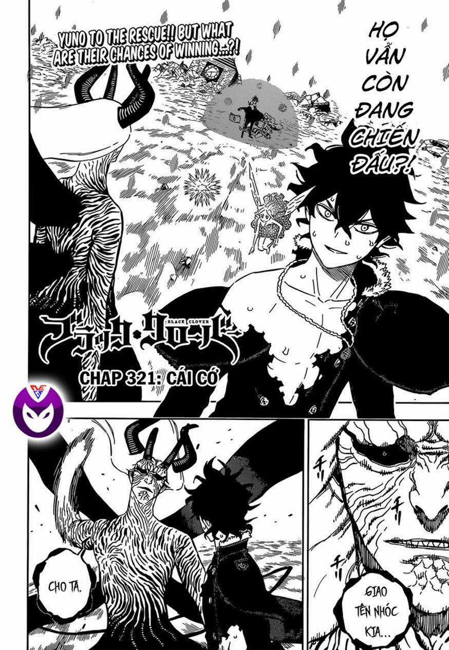 Black Clover - Pháp Sư Không Phép Thuật Chapter 321 trang 2