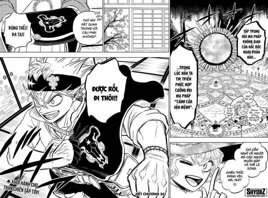 Black Clover - Pháp Sư Không Phép Thuật Chapter 361 trang 11