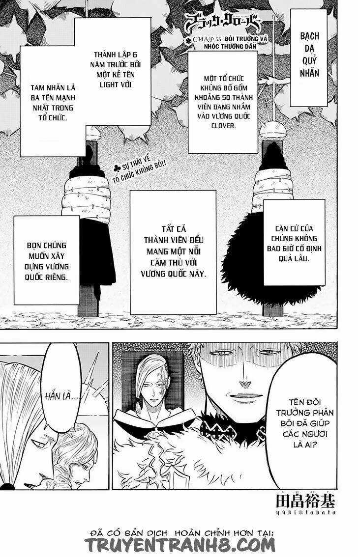 Black Clover - Pháp Sư Không Phép Thuật Chapter 55 trang 0