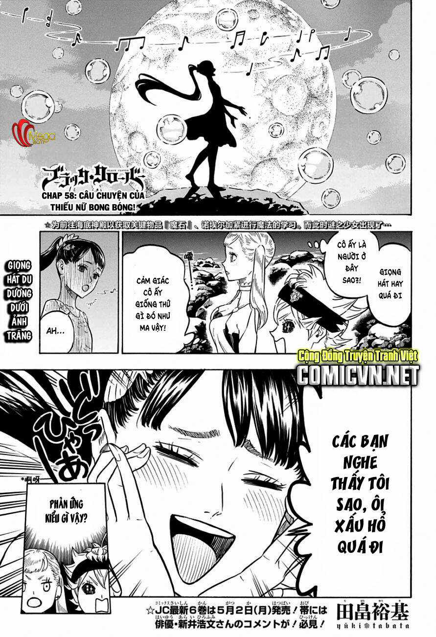Black Clover - Pháp Sư Không Phép Thuật Chapter 58 trang 1