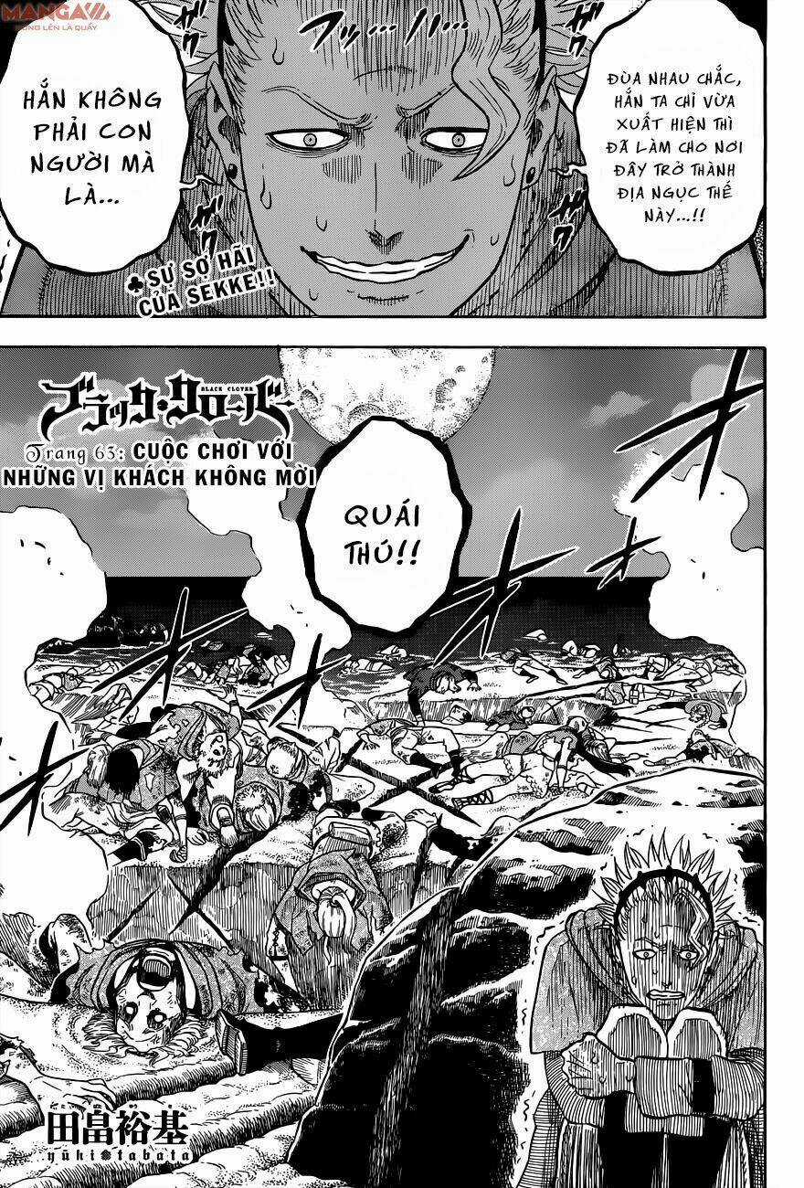 Black Clover - Pháp Sư Không Phép Thuật Chapter 63 trang 1