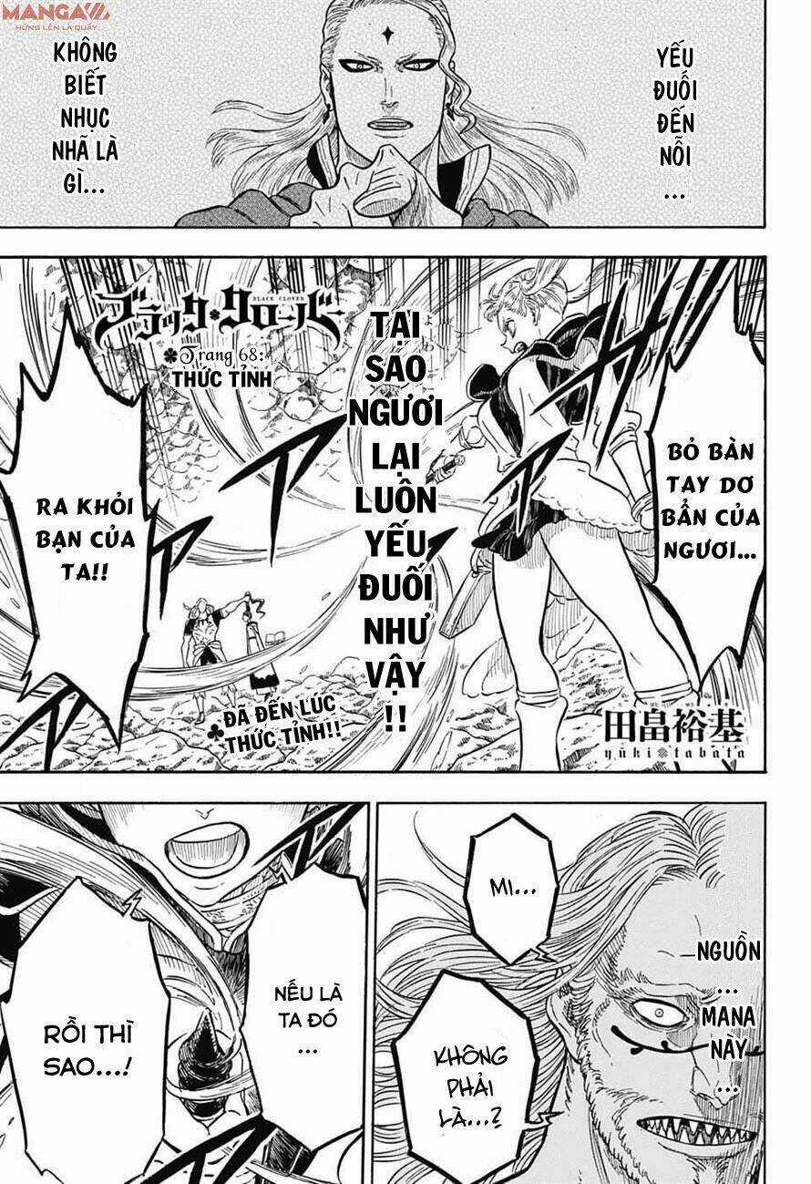 Black Clover - Pháp Sư Không Phép Thuật Chapter 68 trang 1