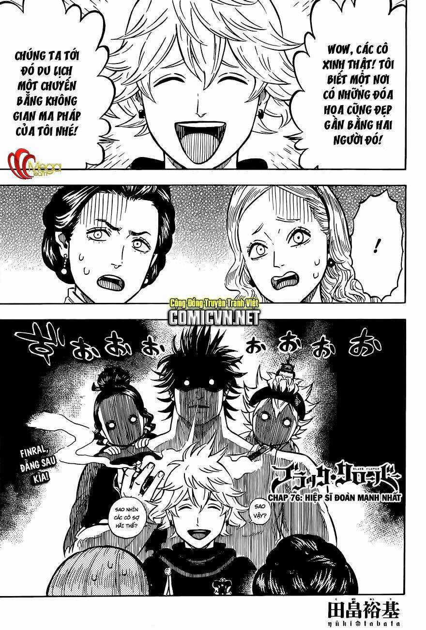 Black Clover - Pháp Sư Không Phép Thuật Chapter 76 trang 1