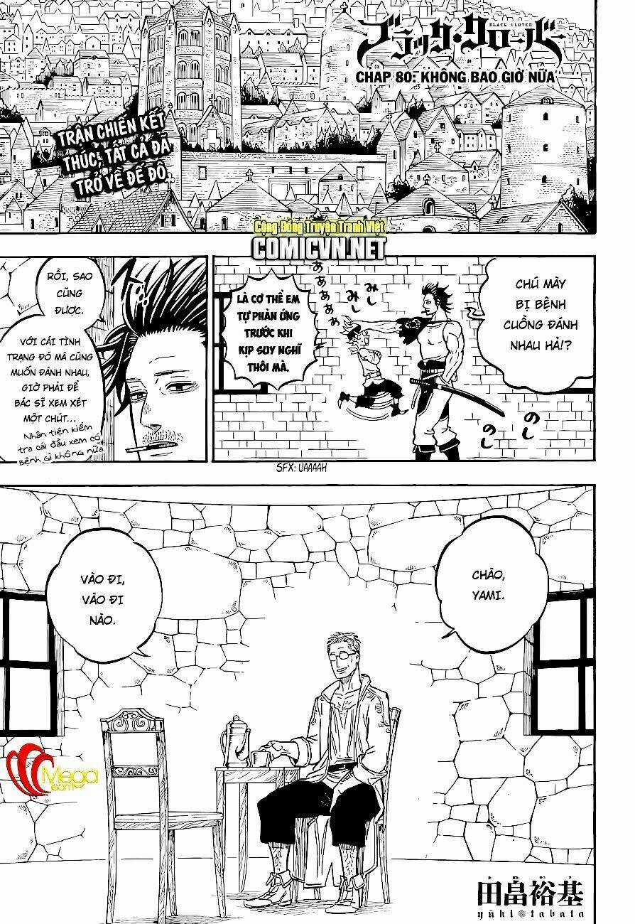 Black Clover - Pháp Sư Không Phép Thuật Chapter 80 trang 0