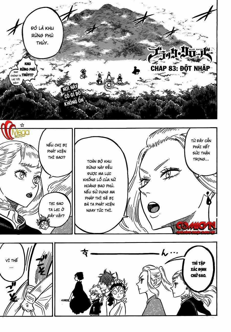 Black Clover - Pháp Sư Không Phép Thuật Chapter 83 trang 1