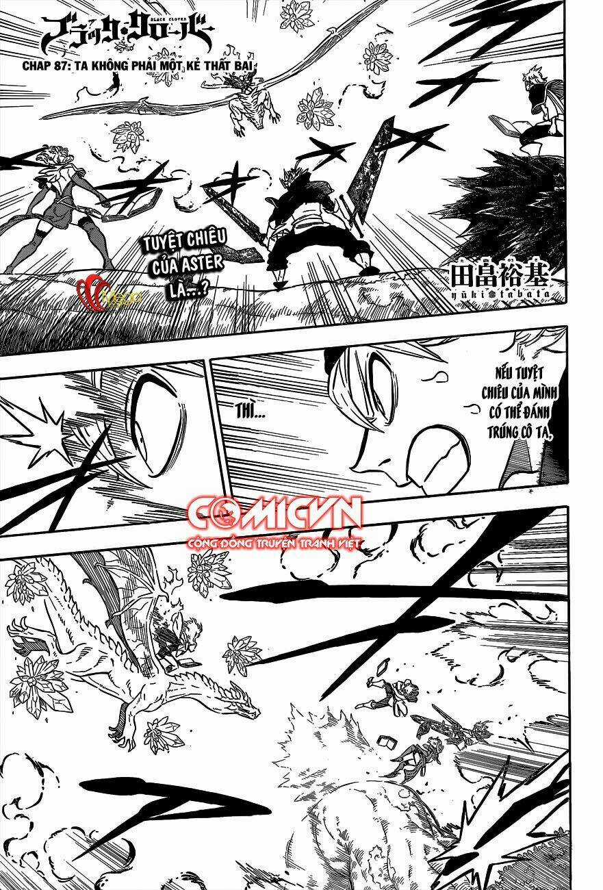 Black Clover - Pháp Sư Không Phép Thuật Chapter 87 trang 0