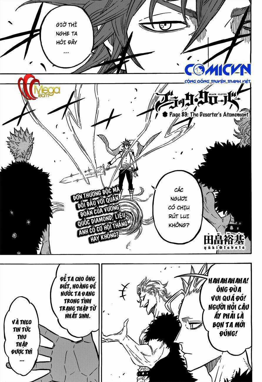 Black Clover - Pháp Sư Không Phép Thuật Chapter 89 trang 0