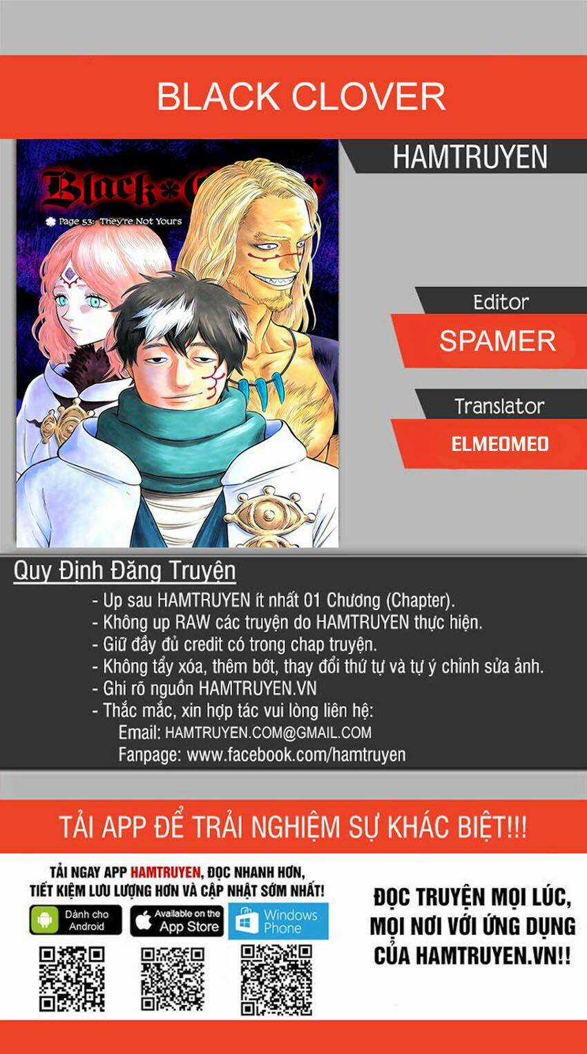 Black Clover - Pháp Sư Không Phép Thuật Chapter 92 trang 0