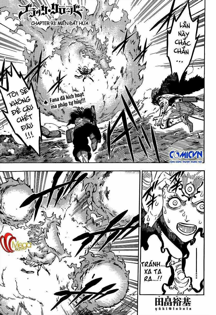 Black Clover - Pháp Sư Không Phép Thuật Chapter 93 trang 0