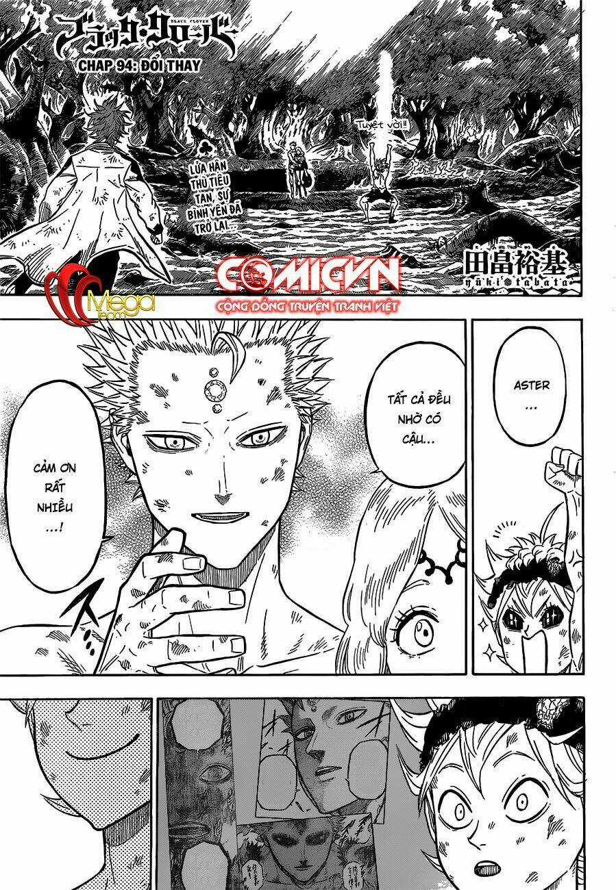Black Clover - Pháp Sư Không Phép Thuật Chapter 94 trang 0