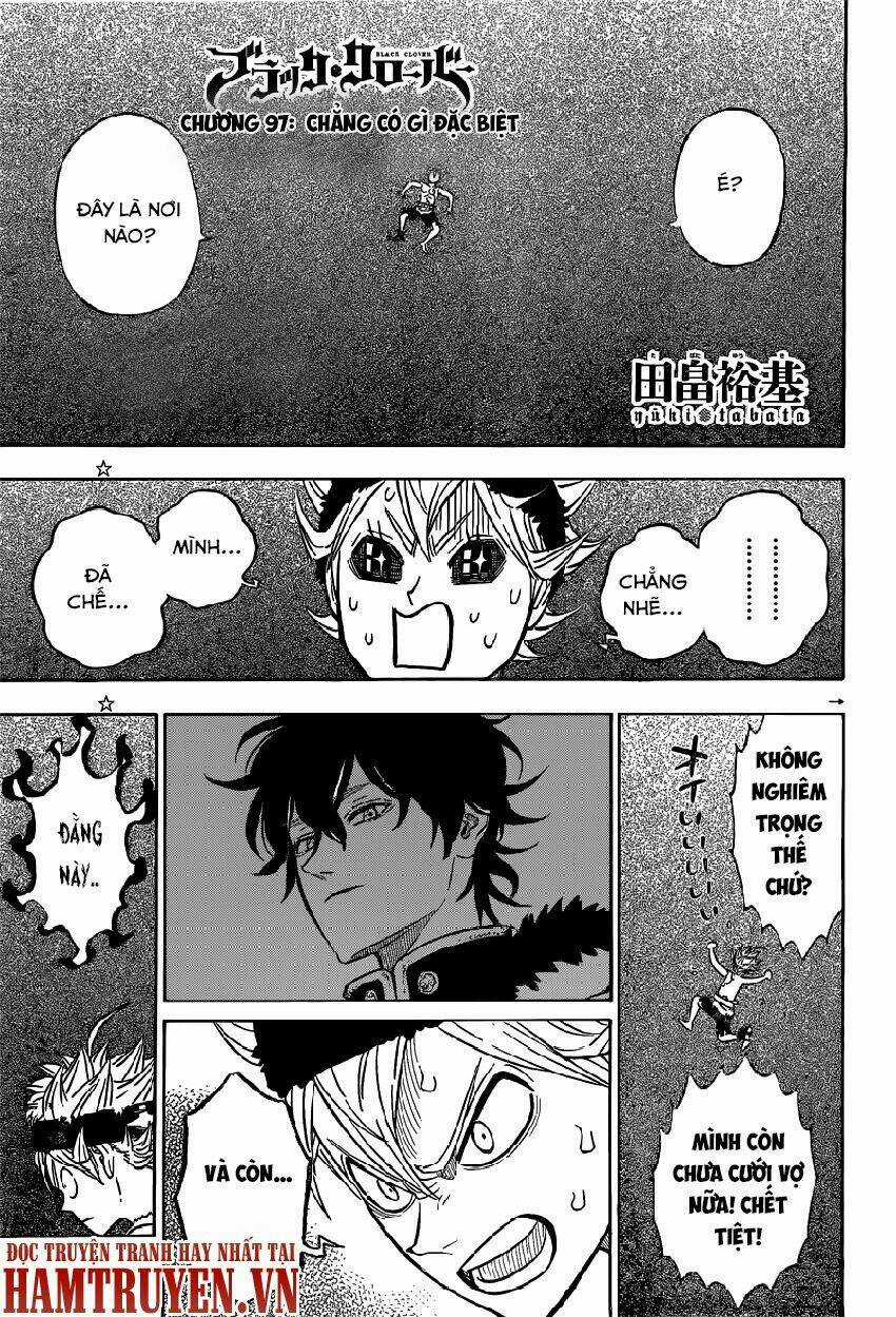 Black Clover - Pháp Sư Không Phép Thuật Chapter 97 trang 1