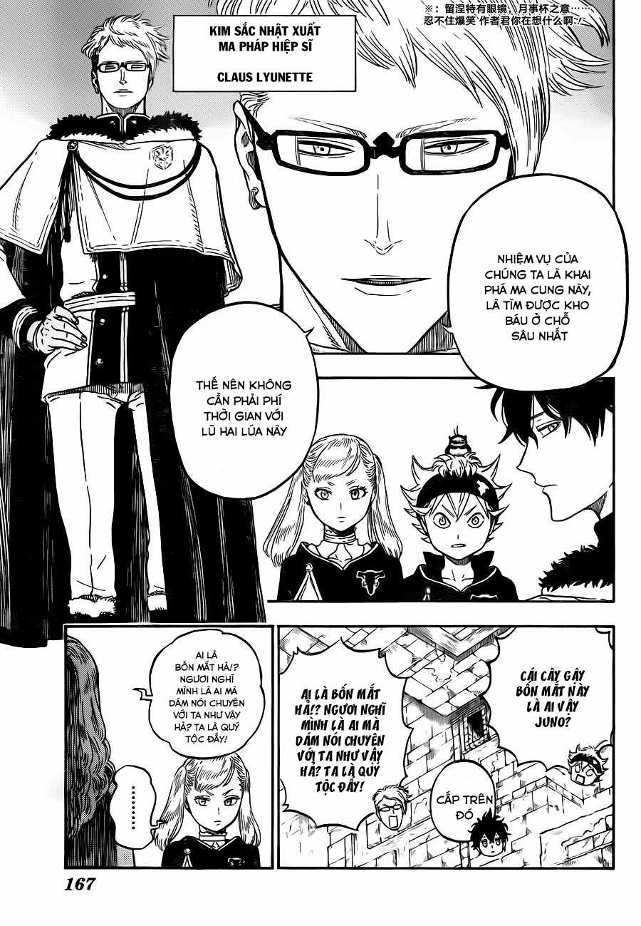 Black Clover - Thế Giới Phép Thuật Chapter 12 trang 5