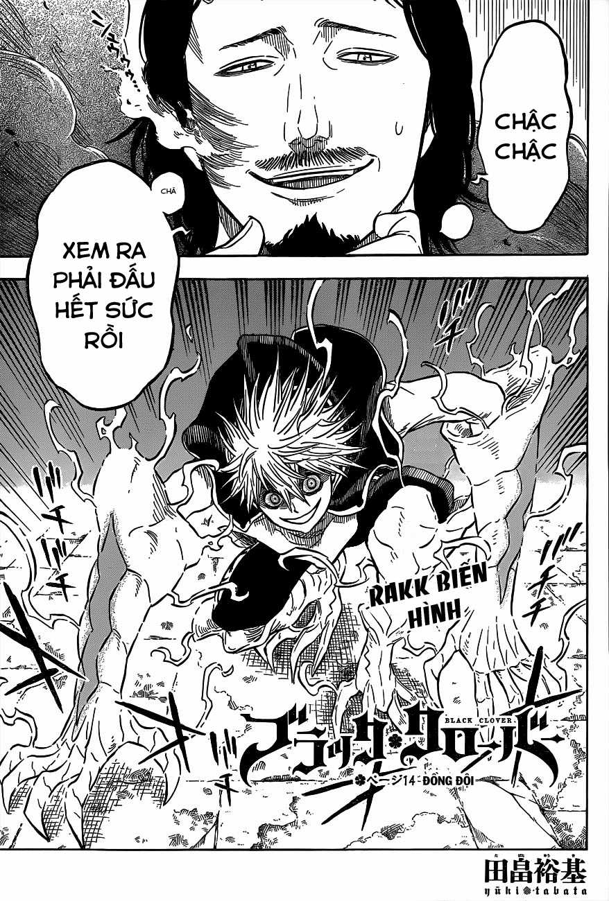 Black Clover - Thế Giới Phép Thuật Chapter 14 trang 1