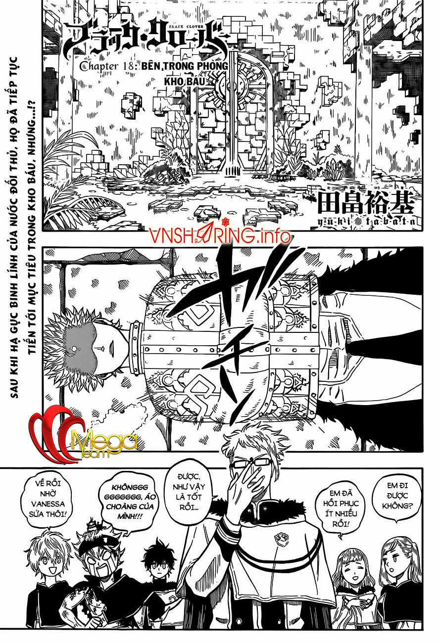 Black Clover - Thế Giới Phép Thuật Chapter 18 trang 0