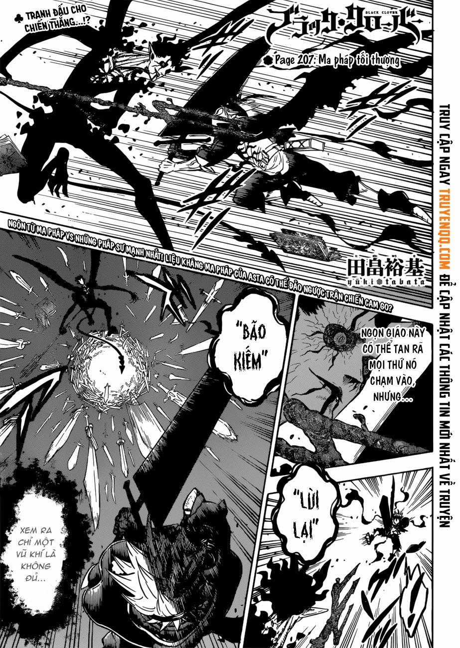 Black Clover - Thế Giới Phép Thuật Chapter 207 trang 1