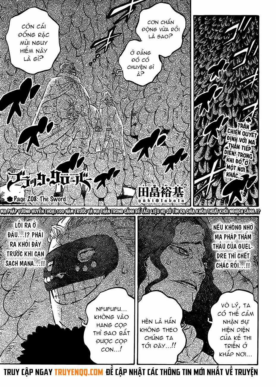 Black Clover - Thế Giới Phép Thuật Chapter 208 trang 1
