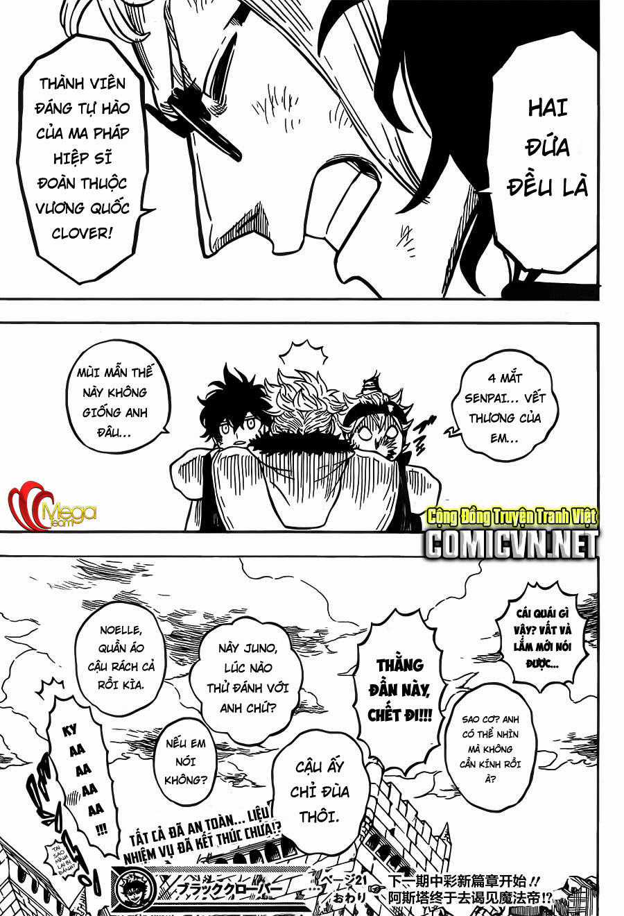 Black Clover - Thế Giới Phép Thuật Chapter 21 trang 18