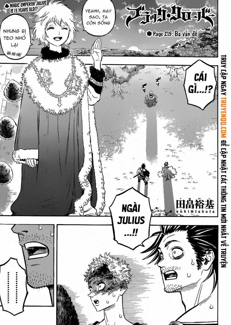 Black Clover - Thế Giới Phép Thuật Chapter 215 trang 1