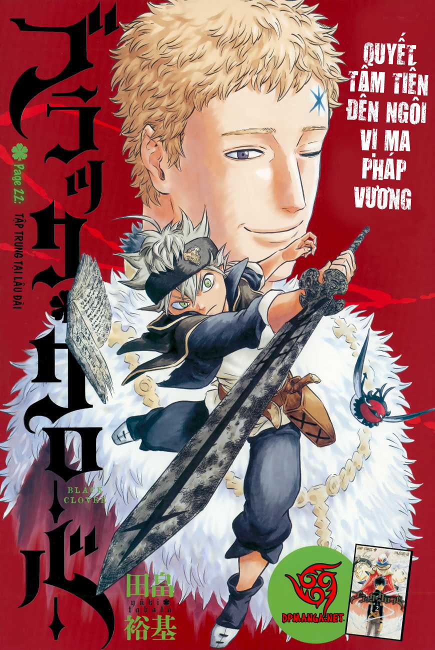 Black Clover - Thế Giới Phép Thuật Chapter 22 trang 1