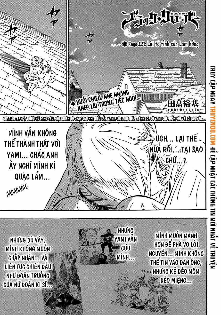 Black Clover - Thế Giới Phép Thuật Chapter 221 trang 1