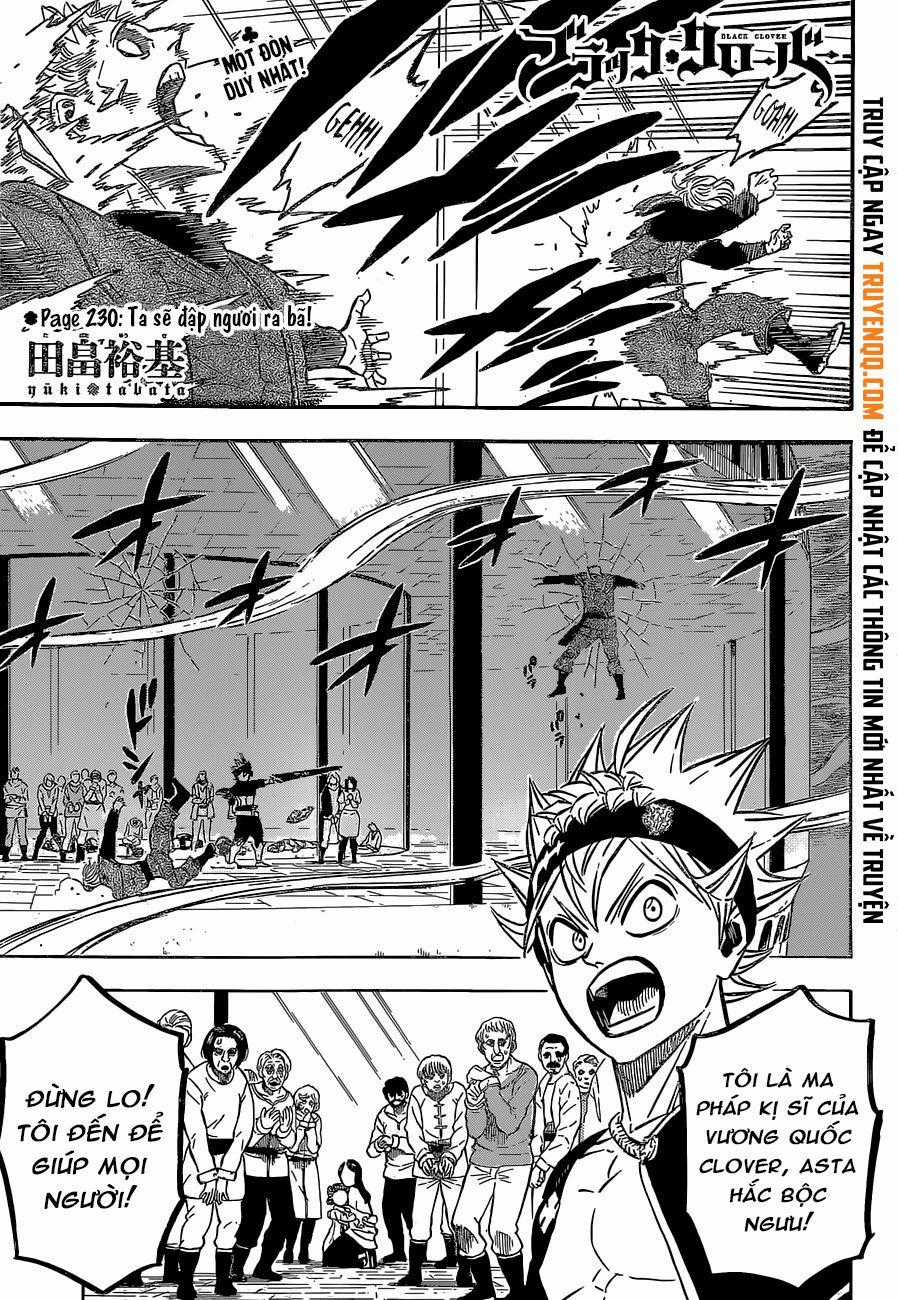 Black Clover - Thế Giới Phép Thuật Chapter 230 trang 1