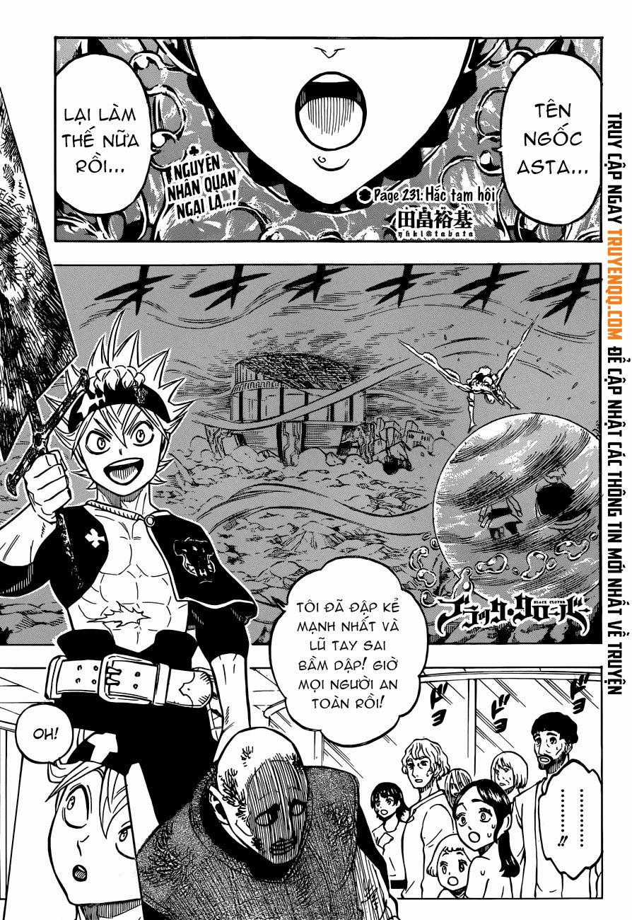 Black Clover - Thế Giới Phép Thuật Chapter 231 trang 1