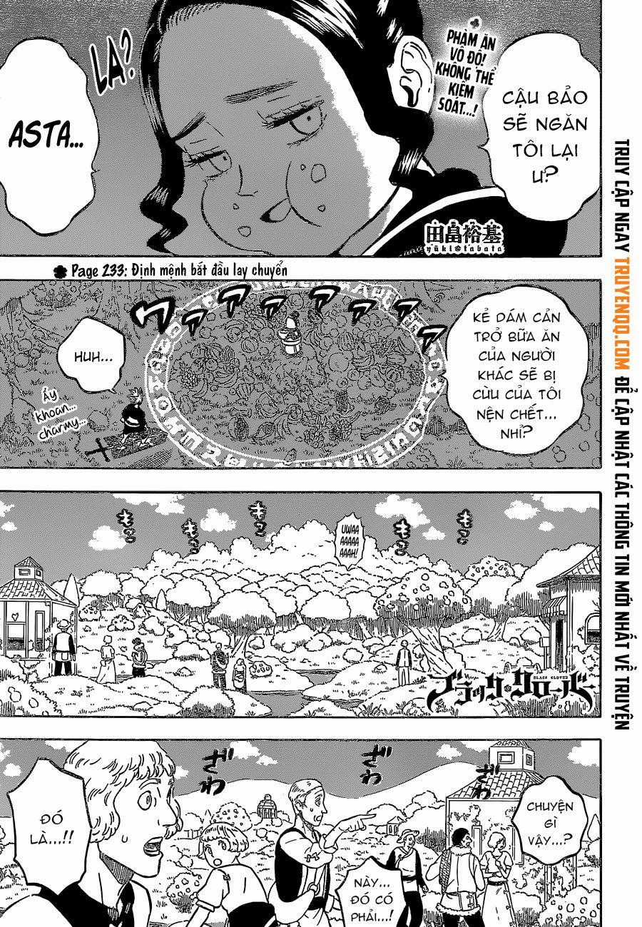 Black Clover - Thế Giới Phép Thuật Chapter 233 trang 1