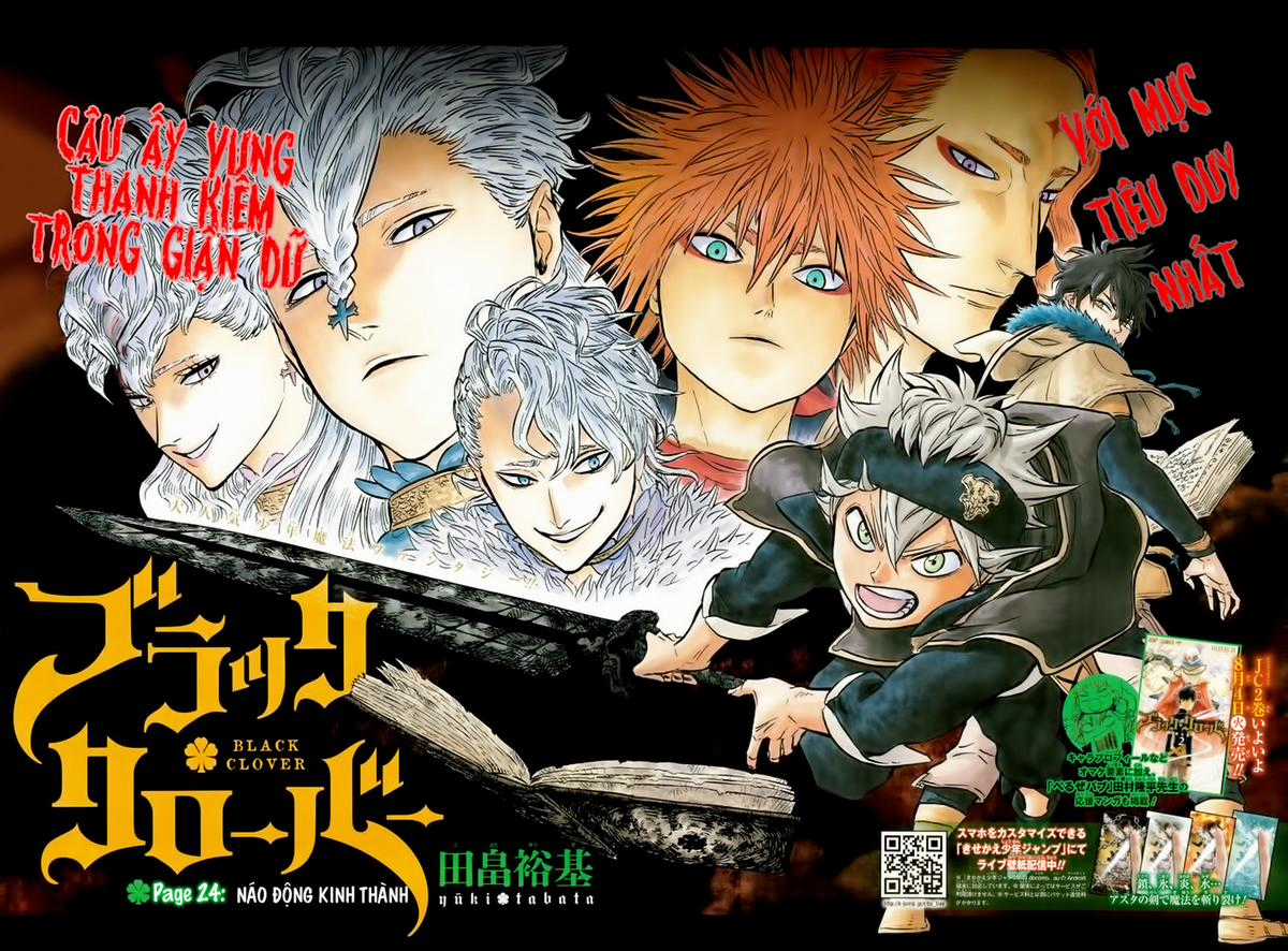 Black Clover - Thế Giới Phép Thuật Chapter 24 trang 3