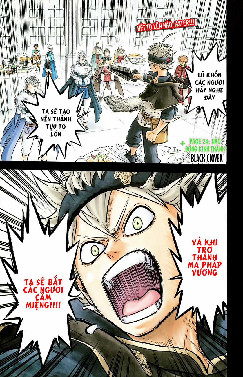 Black Clover - Thế Giới Phép Thuật Chapter 24 trang 4