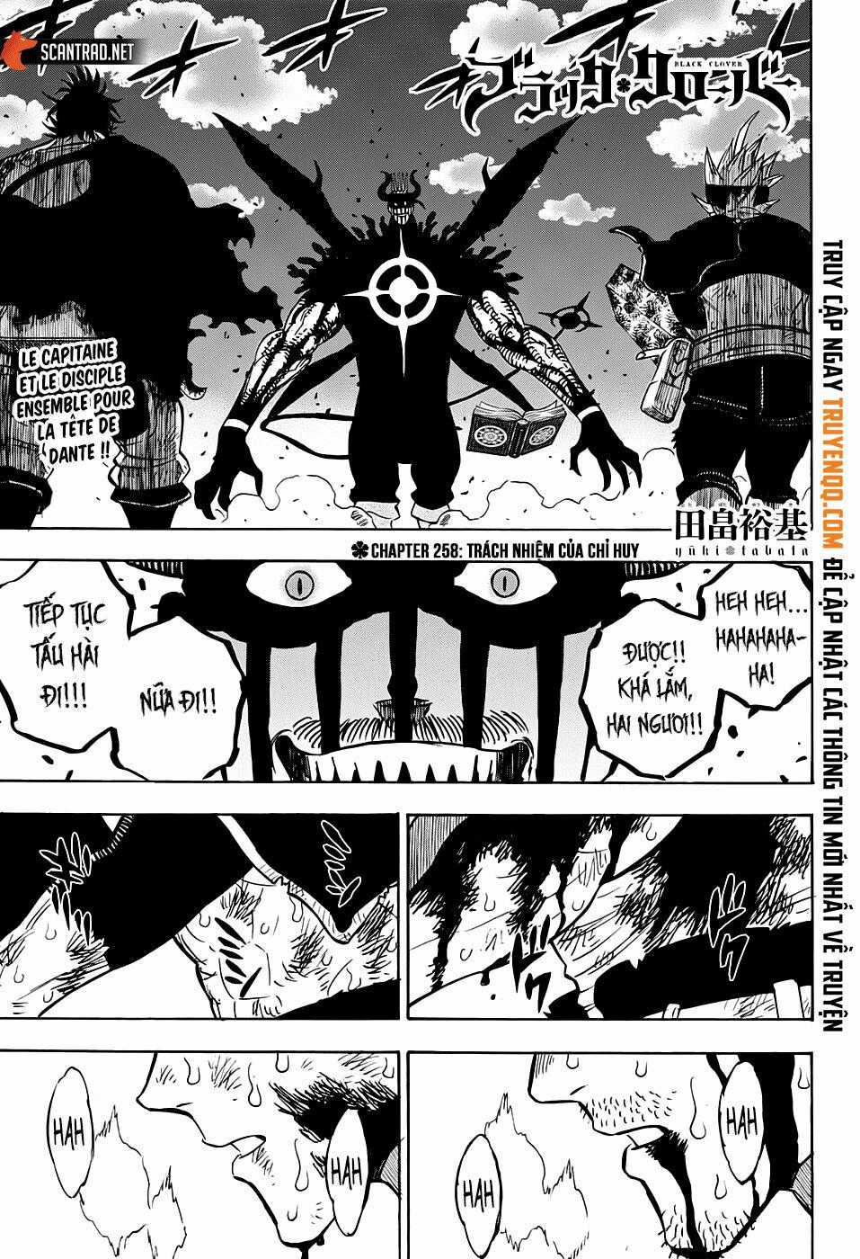 Black Clover - Thế Giới Phép Thuật Chapter 258 trang 1