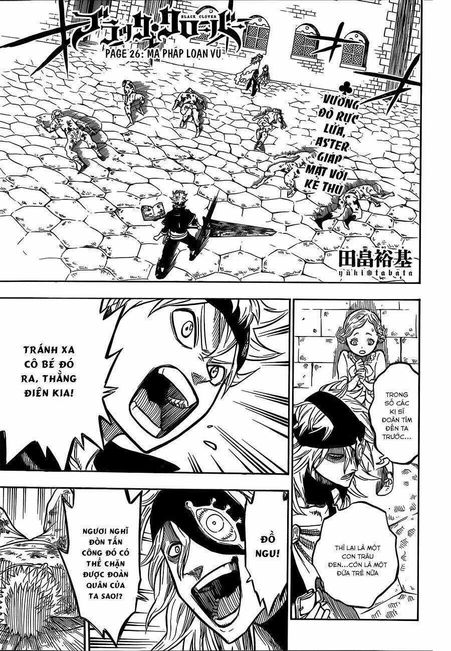 Black Clover - Thế Giới Phép Thuật Chapter 26 trang 2