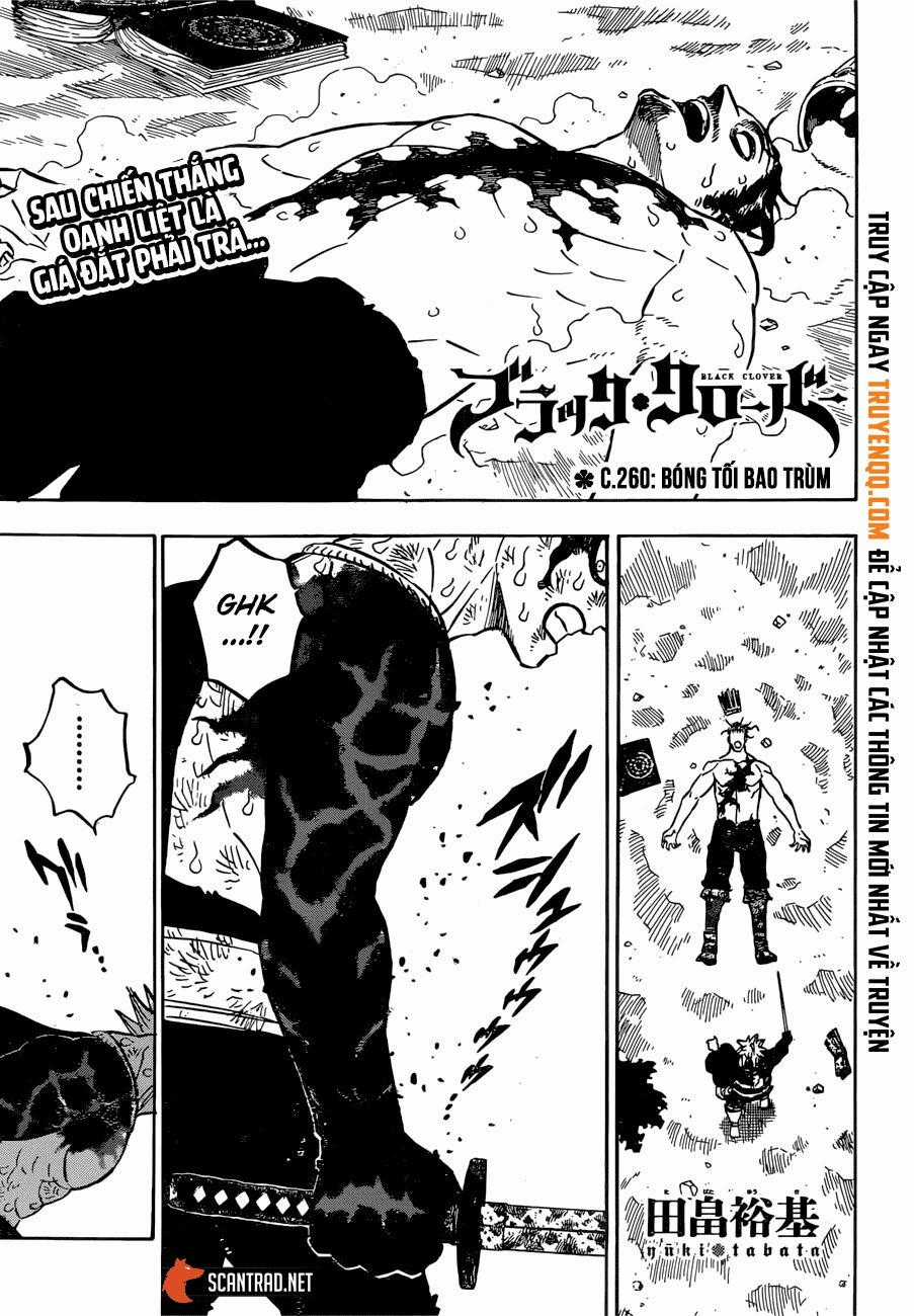 Black Clover - Thế Giới Phép Thuật Chapter 260 trang 1