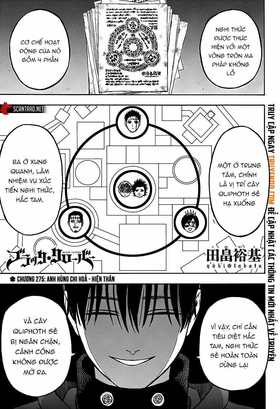 Black Clover - Thế Giới Phép Thuật Chapter 275 trang 1
