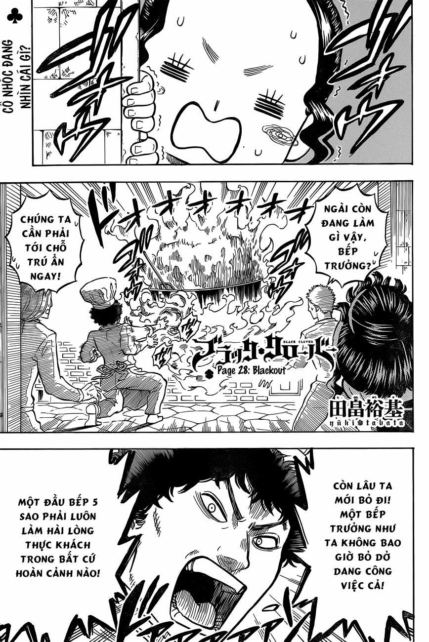 Black Clover - Thế Giới Phép Thuật Chapter 28 trang 2